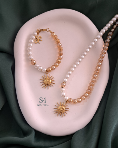 نیم ست دخترانه خورشیدی کد ۰۵۱