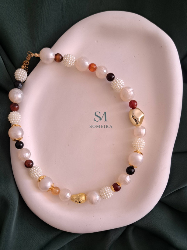 گردنبند سنگ عقیق