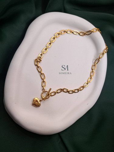 گردنبند با آویز قلب