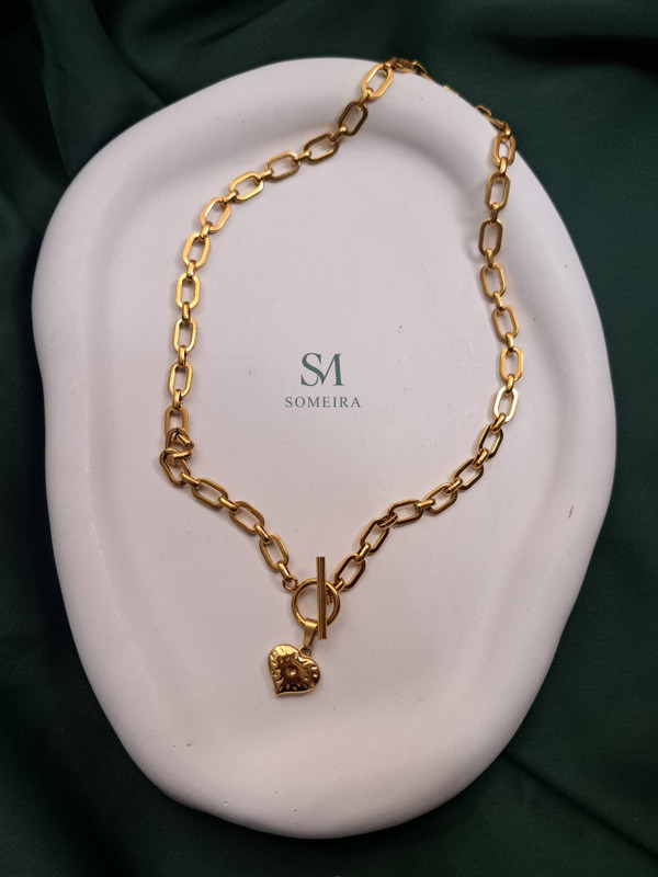 گردنبند قفل تی