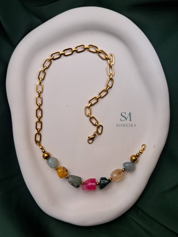 گردنبند رنگی رنگی