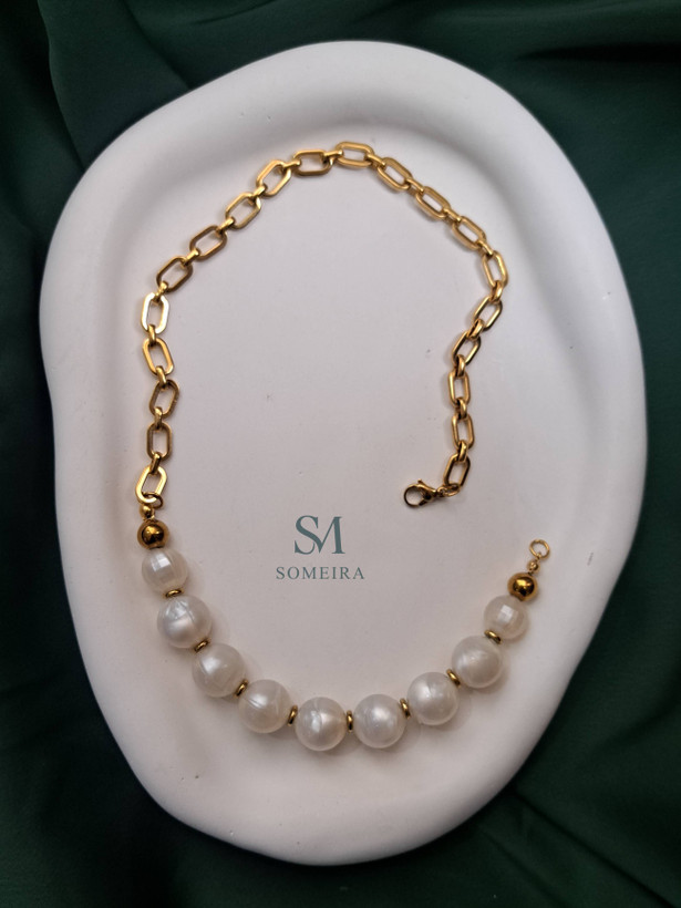 گردنبند مهره درشت