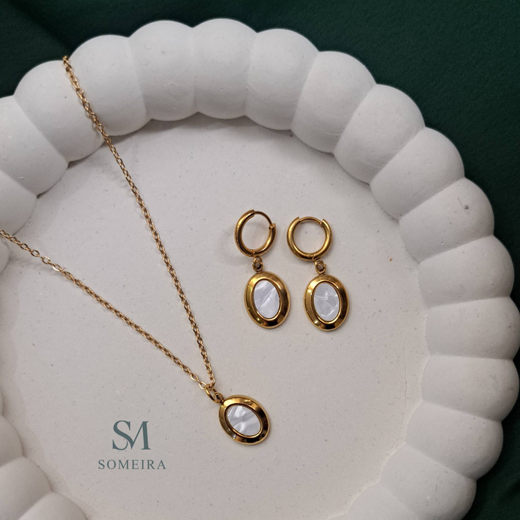 نیم ست صدفی